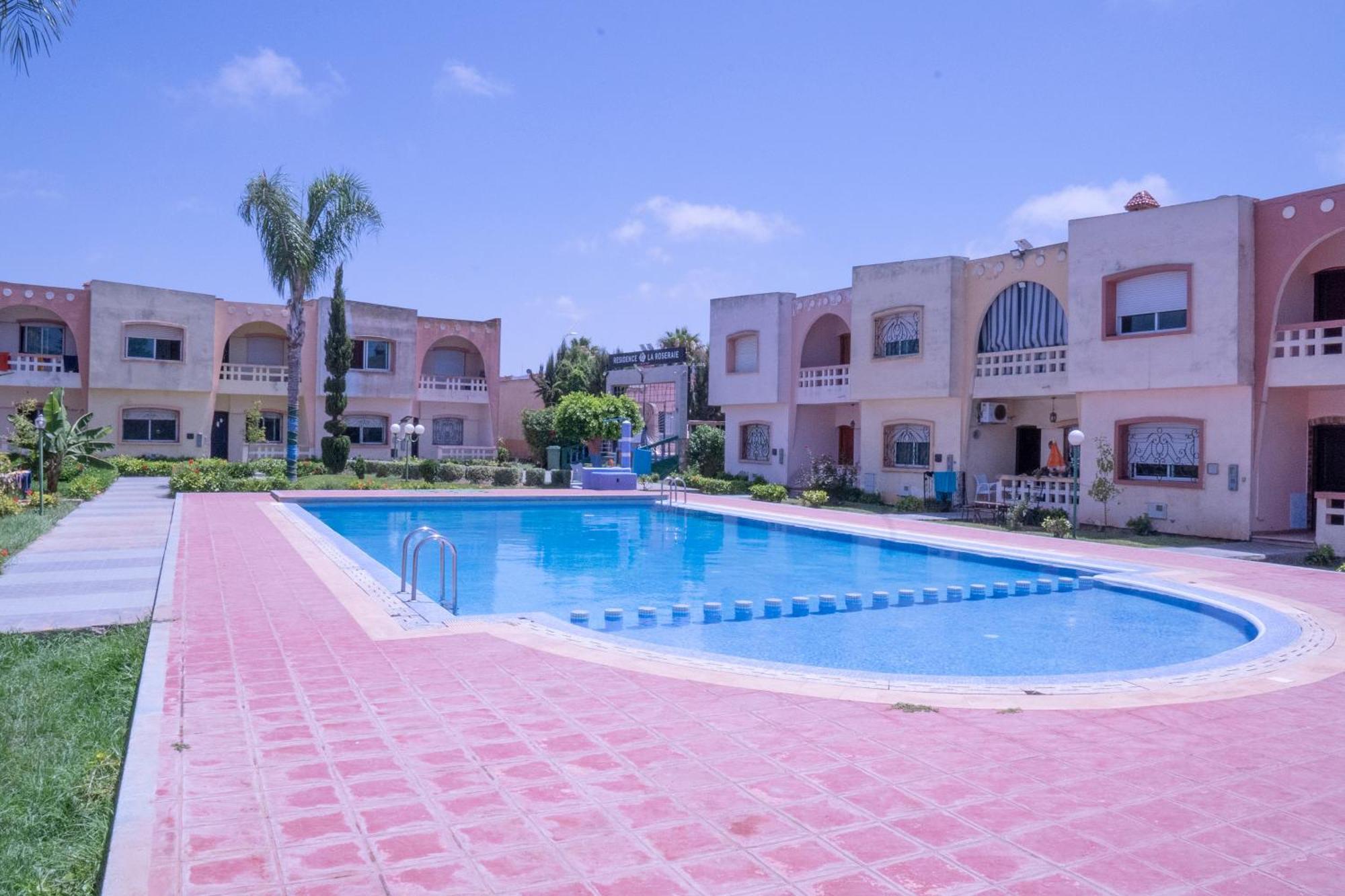 Duplex La Roseraie A 2Min De La Plage 2 Piscines Sidi Bu Zajd Zewnętrze zdjęcie